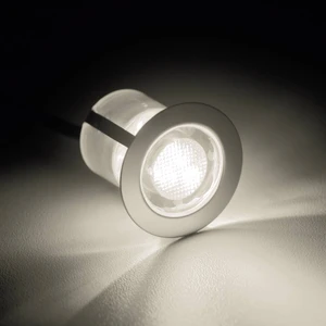 Brilliant Cosa 30 G03093/75 LED vstavané svetlo sada 10 ks  4.5 W teplá biela nerezová oceľ