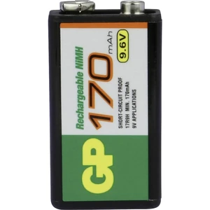 GP Batteries 6LR61 9 V akumulátor Ni-MH 170 mAh 9.6 V 1 ks