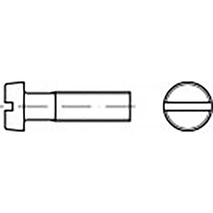 TOOLCRAFT  TO-6852999 skrutky s valcovou hlavou  M2 4 mm drážka DIN 84   Ušlechtilá ocel V4A  A4 200 ks