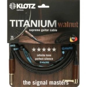 Klotz Tiw0450pr - Kabel Jack - Jack Kątowy 6,3mm