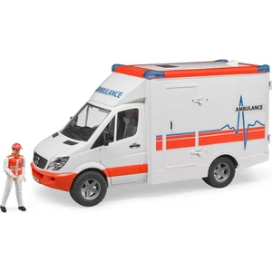 Bruder 2536 Mercedes Sprinter sanitka s řidičem