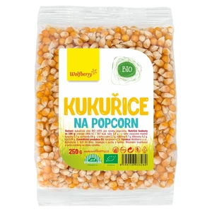 WOLFBERRY Kukurica na popcorn BIO 250 g