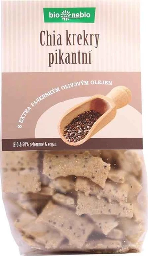 Bionebio Chia Krekry Pikant S Olivovym Olej 100g