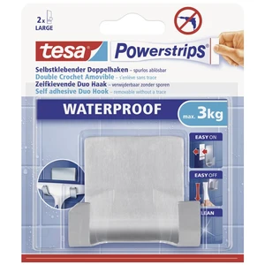 Tesa Powerstrips® Waterproof Duo Hook Metal