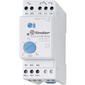 Finder kontrolné relé 24 V/DC 1 prepínací 1 ks 72.01.9.024.0000 kontrola naplnenia