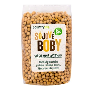 Sójové boby 500 g BIO   COUNTRY LIFE