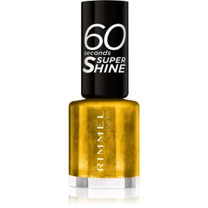 Rimmel 60 Seconds Super Shine lak na nehty odstín 831 Oh My Gold! 8 ml