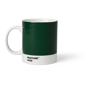 Tmavozelený hrnček Pantone, 375 ml