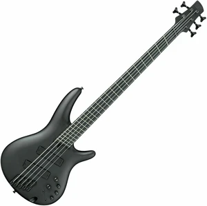 Ibanez SRMS625EX-BKF Black Flat Multiscale baskytara