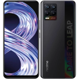 Mobilný telefón realme 8 6/128 GB - Cyber Black (RMX3085BL6) smartfón • 6,4" uhlopriečka • Super AMOLED displej • 2400 × 1080 px • obnovovacia frekven