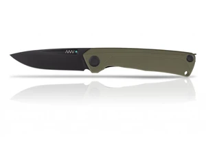 Zavírací nůž Z200 G10 Liner Lock ANV® - barva rukojeti: Olive Green, DLC černá čepel (Barva: Olive Green, Varianta: Černá čepel - DLC)