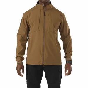 Softshellová bunda 5.11 Tactical® Sierra - Battle Brown (Barva: Battle Brown, Velikost: S)