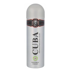 Cuba Black 200 ml deodorant pro muže deospray