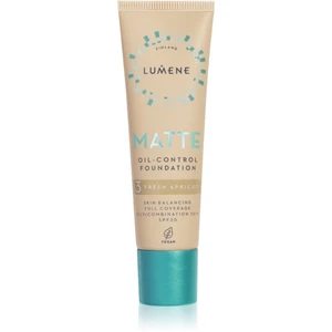 Lumene Matte Oil-Control zmatňujúci make-up SPF 20 odtieň 3 Fresh Apricot 30 ml