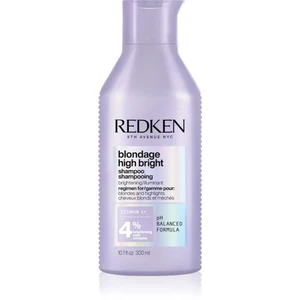 Redken Blondage High Bright rozjasňujúci šampón pre blond vlasy 300 ml