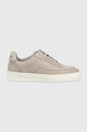 Vlnené nohavice Filling Pieces Mondo 2.0 Ripple Nubuck šedá farba, 39922841878