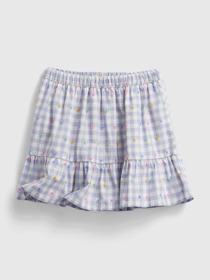 GAP Dětská sukně gingham spódnica