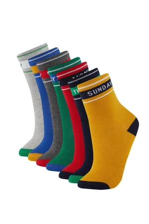 DEFACTO Size 7-pack Cotton Long Socks