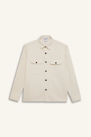 DEFACTO Relax Fit Buttoned Pocket Long Sleeve Shirt