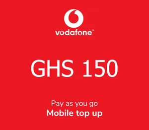 Vodafone 150 GHS Mobile Top-up GH