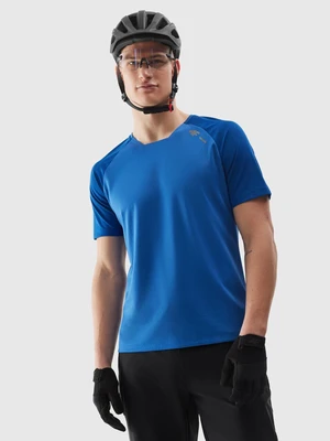 Men's Quick-Drying Cycling T-Shirt 4F - Cobalt