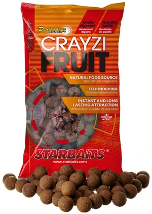 Starbaits boilies concept crayzi fruit - 800 g 30 mm