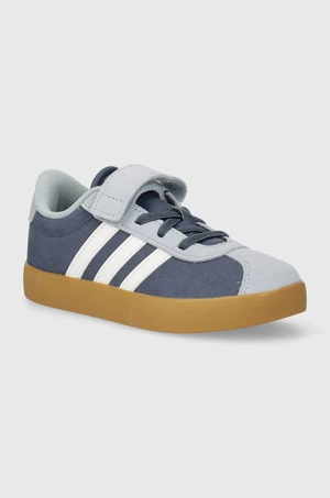 Dětské semišové sneakers boty adidas VL COURT 3.0 EL C