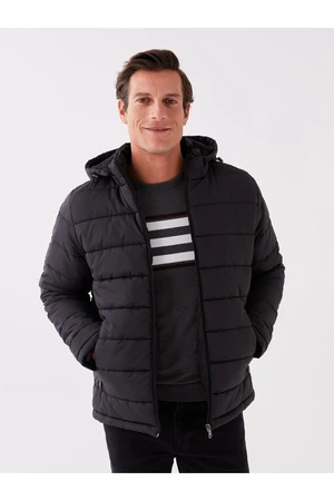 LC Waikiki Standard Mold Hooded Men's Puffer Coat