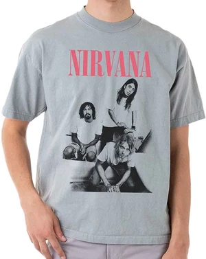 Nirvana T-shirt Bathroom Photo Unisex Grey M