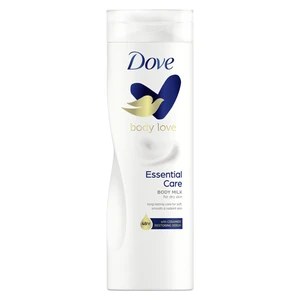 DOVE Essential care tělové mléko pro suchou pokožku 400 ml