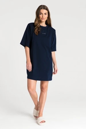 LaLupa Woman's Nighties LA068 Navy Blue