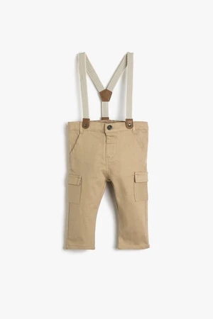 Koton Boys Hanger Baby Slim Fit Cargo Pants 3smb40005tw