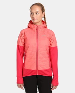 Women's combined insulated jacket Kilpi GARES-W Pink