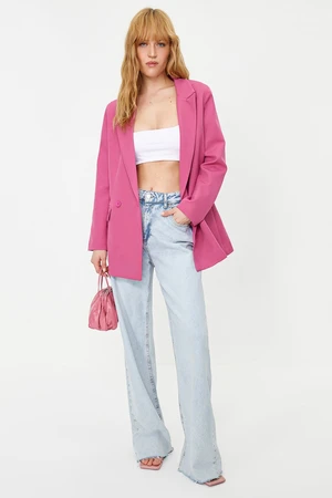 Trendyol Light Purple Blazer Jacket