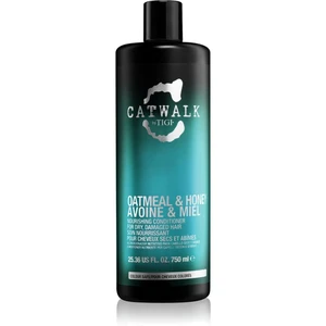 TIGI Catwalk Oatmeal & Honey vyživujúci kondicionér pre suché a poškodené vlasy 750 ml