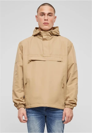 Summer Pull Over Jacket camel