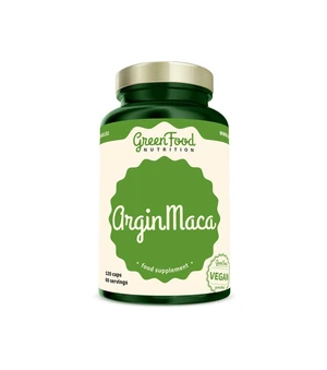 GreenFood Nutrition ArginMaca 120 kapslí