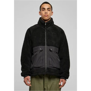 Sherpa Short Raglan Jacket Black/Black