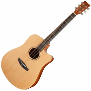 Tanglewood TWR2 DCE Natural Satin Elektroakustická gitara Dreadnought