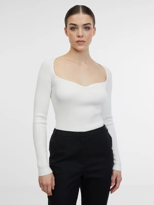 Orsay White women's bodysuit - Women's