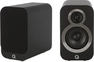 Q Acoustics 3020i HiFi-Regallautsprecher Black 2 Stck