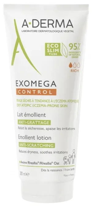 A-DERMA ADERMA Exomega Control Mleczko emolient 400 ml