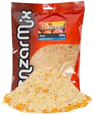 Benzar mix krmítková směs groundbait turbo 800 g - mango