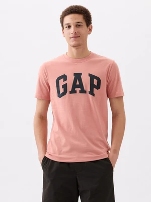 GAP Tričko V-Everyday Soft Basic Logo T - Pánské