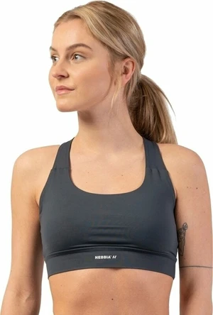 Nebbia Active Sports Bra Dark Grey S Fitness Unterwäsche