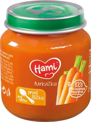 HAMI zeleninový příkrm Mrkvička první lžička 125 g