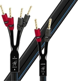 AudioQuest Rocket 22 2,5 m Blau-Schwarz Hi-Fi-Lautsprecher-Kabel