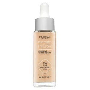 L´Oréal Paris True Match Nude Plumping Tinted Serum sérum pro sjednocení barevného tónu pleti 0.5-2 Very Light 30 ml