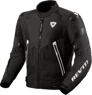 Rev'it! Jacket Control H2O Black/White S Geacă textilă