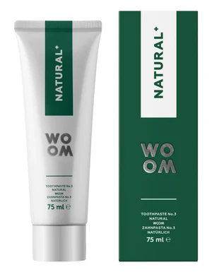 WOOM Natural+ zubná pasta 75 ml